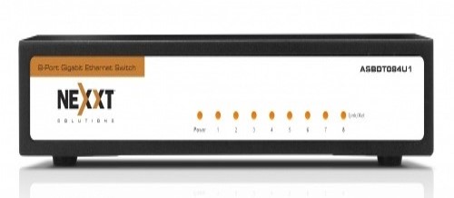 LAN SWITCH 8P NEXXT  NAXOS801G GIGABIT 100/1000
