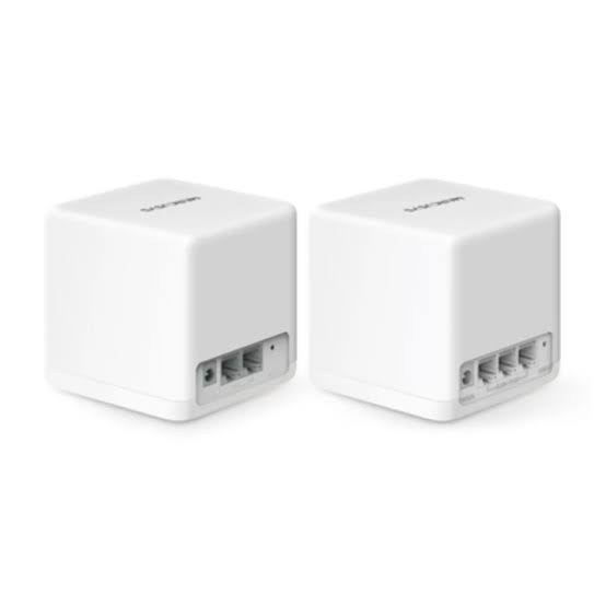 LAN ROUTER MERCUSYS MESH HALO H60X AX1500 2-PACK