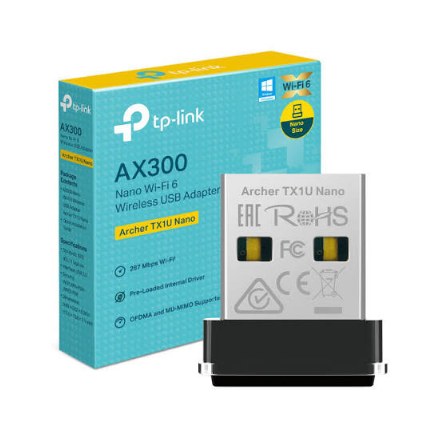 LAN USB DONGLE TP-LINK ARCHER TX1U NANO WI-FI 6  AX300