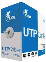 RJ-45 CABLE UTP CAT5E ROLLO 1000FT XTECH XTC-220
