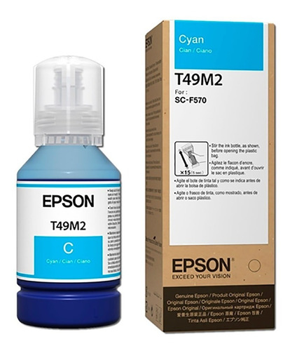 TINTA EPSON T49M220 CYAN