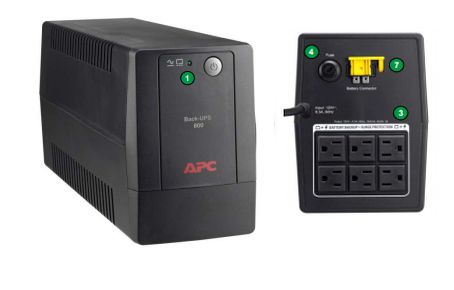 UPS APC 2000VA 1200W  BX2000M-LM