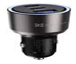 CARGADOR CARRO USB/ TIPO C KLIPX 140W KCC-140