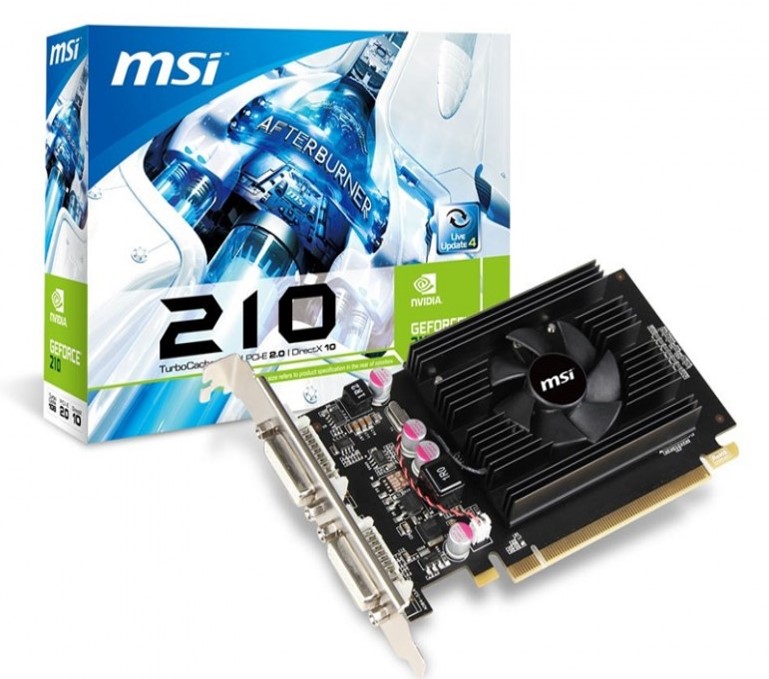 VIDEO 1GB DDR3 MSI GT210 64BIT